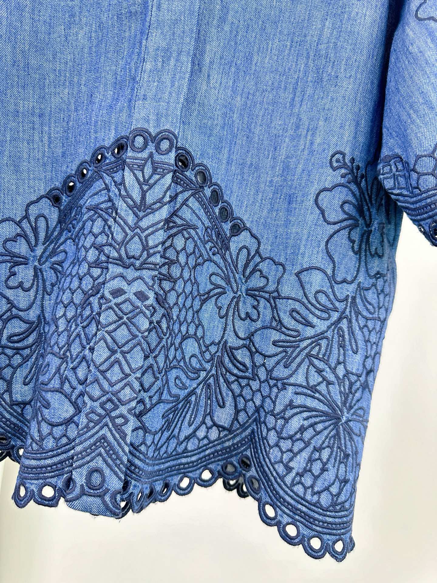 “Hard-Core Woman: New Zimmermann Cowboy Shirt with Coco Embroidery Details” - 图片 8