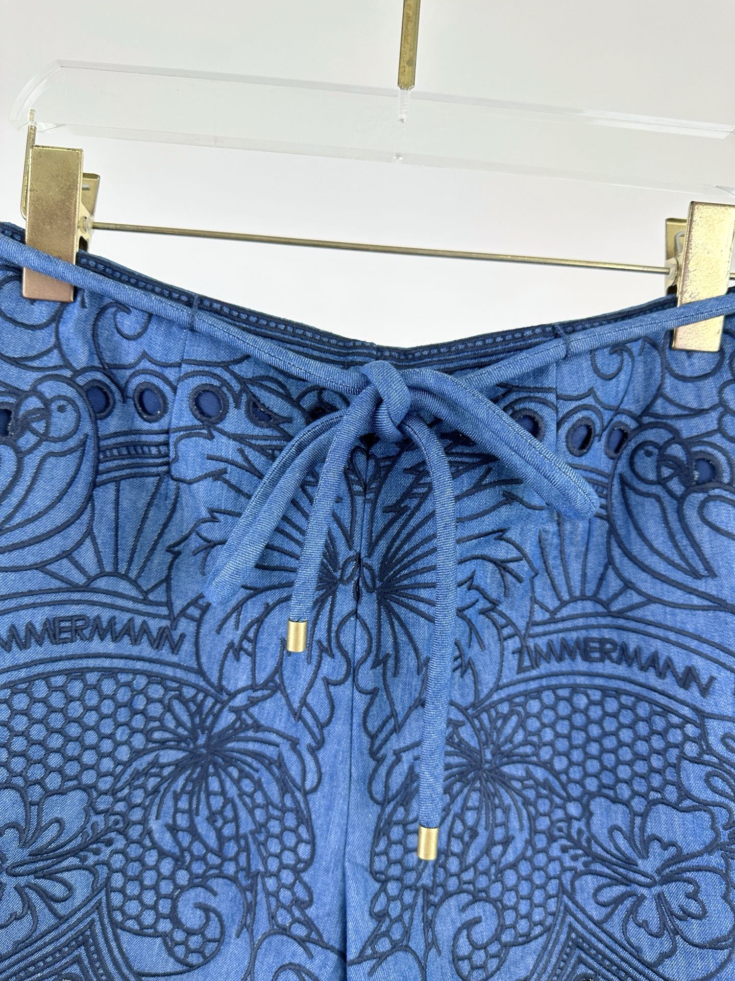 P851 Hard-Core Woman: New Zimmermann Cowboy Shorts with Unique Details - 图片 5