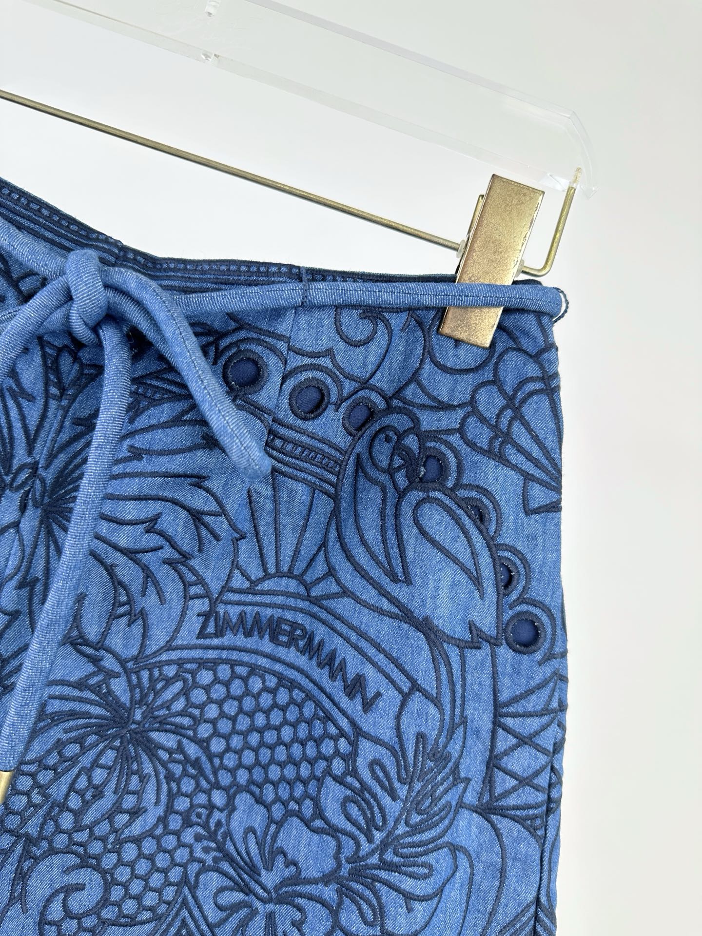 P851 Hard-Core Woman: New Zimmermann Cowboy Shorts with Unique Details - 图片 8