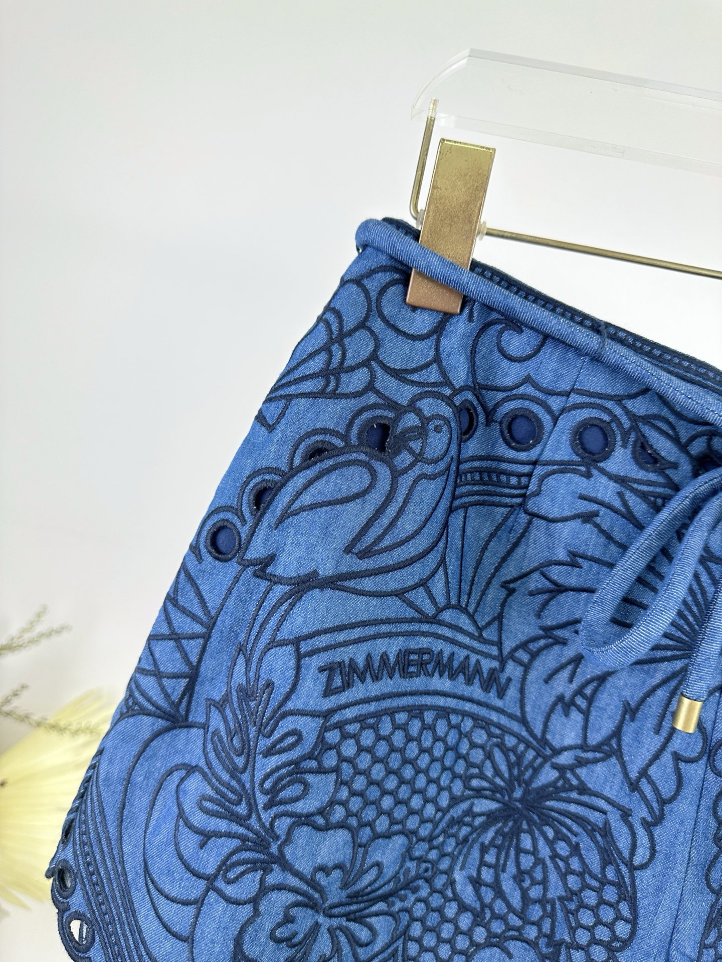 P851 Hard-Core Woman: New Zimmermann Cowboy Shorts with Unique Details - 图片 6