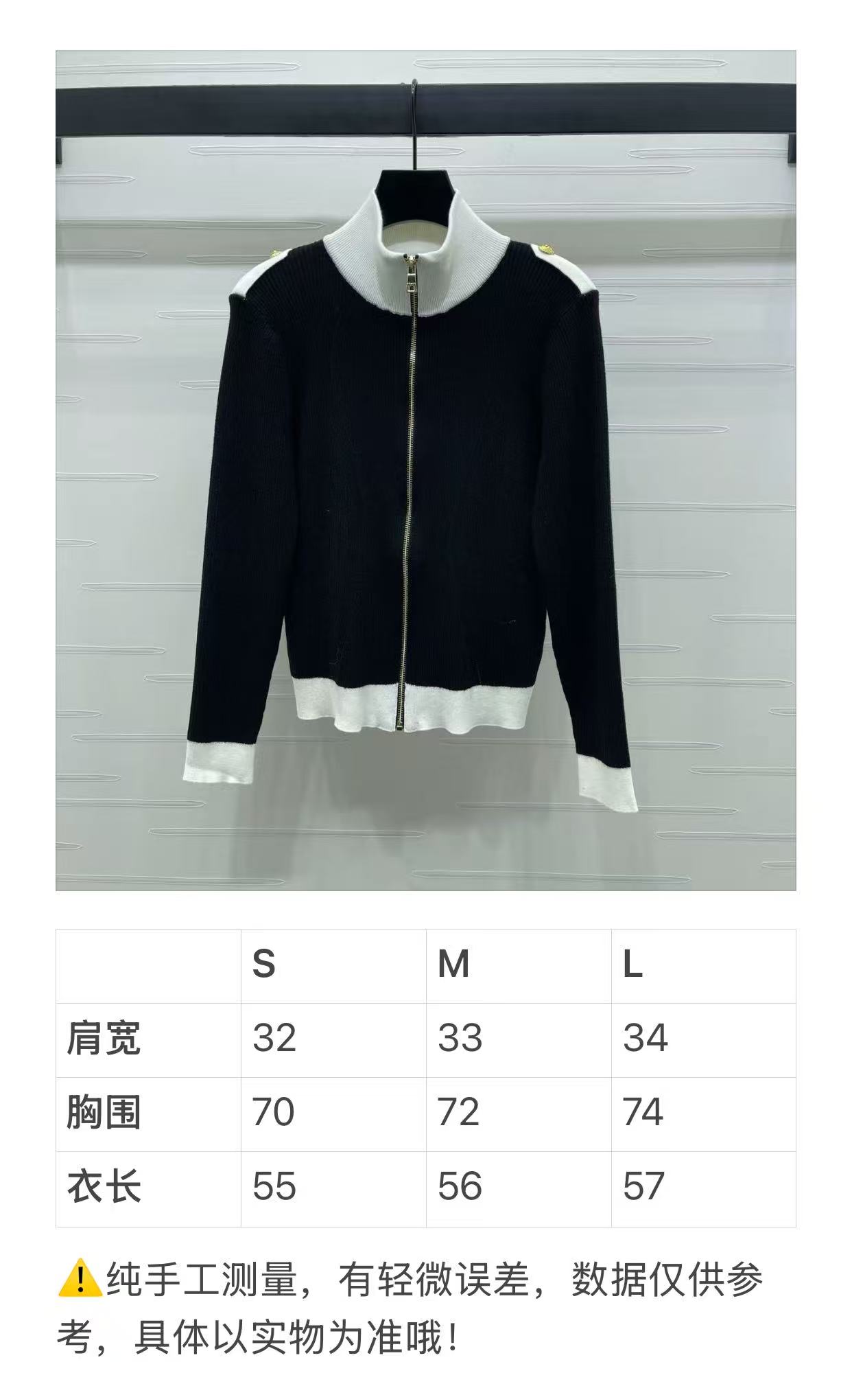 “2025 Early Autumn Single-Rate Female Suit with New Colored Neck Tie and Zipper – S-M-L Sizes” - 图片 9