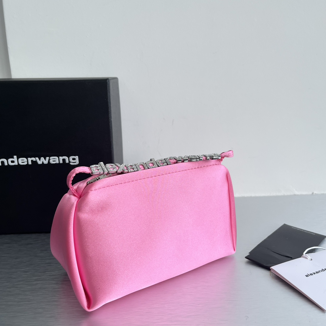 Exclusive Alexander Wang Silk Candy Handbag with Hand-held Drilling – 17cm Size - 图片 2