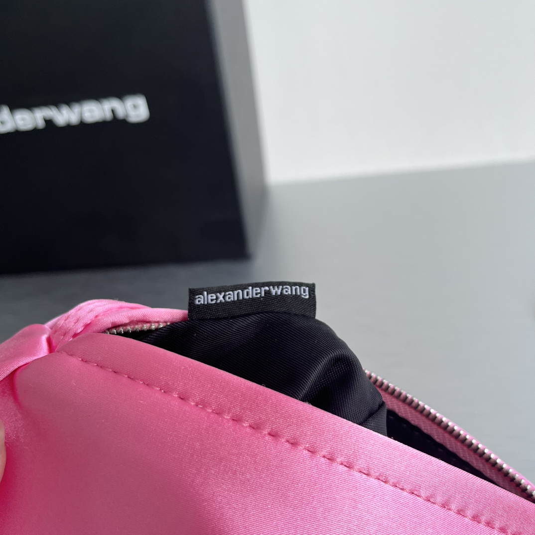 Exclusive Alexander Wang Silk Candy Handbag with Hand-held Drilling – 17cm Size - 图片 9
