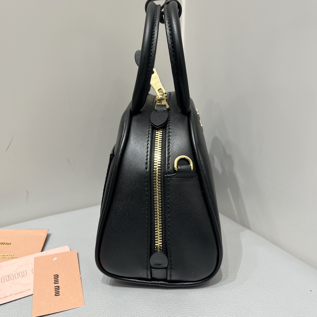 Miu Miu Small Miumiu Half Moon Shell Bag