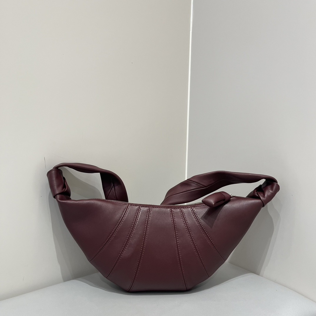 Original factory shipped Lemaire croissant burgundy