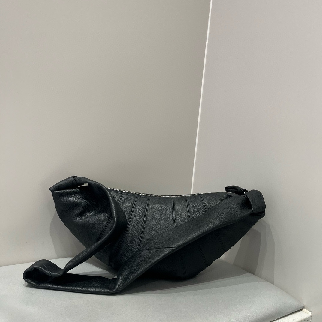 Lemaire croissant first launched in rare edition counter, black with lychee pattern