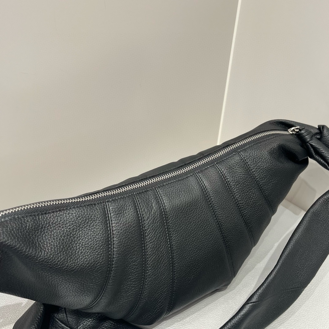 Lemaire croissant first launched in rare edition counter, black with lychee pattern