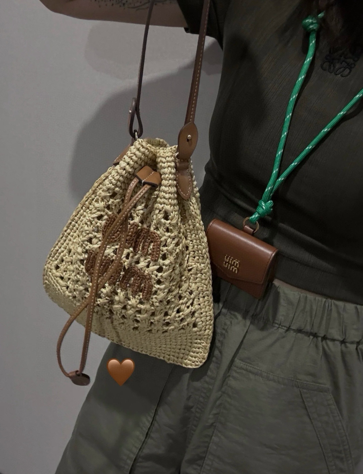 Miu Miu green