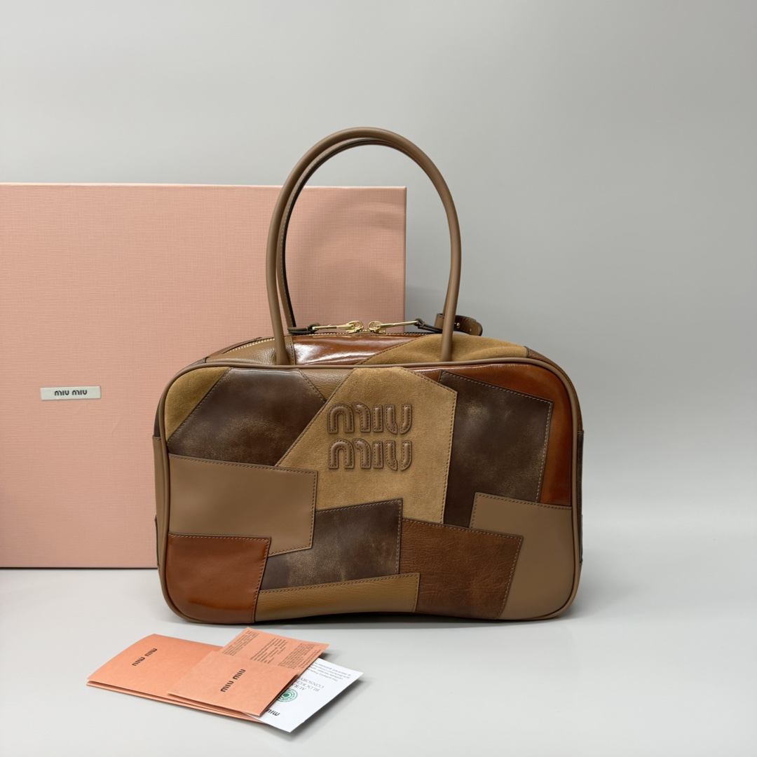 Miu Miu MIUMIU new product briefcase (long handle)
