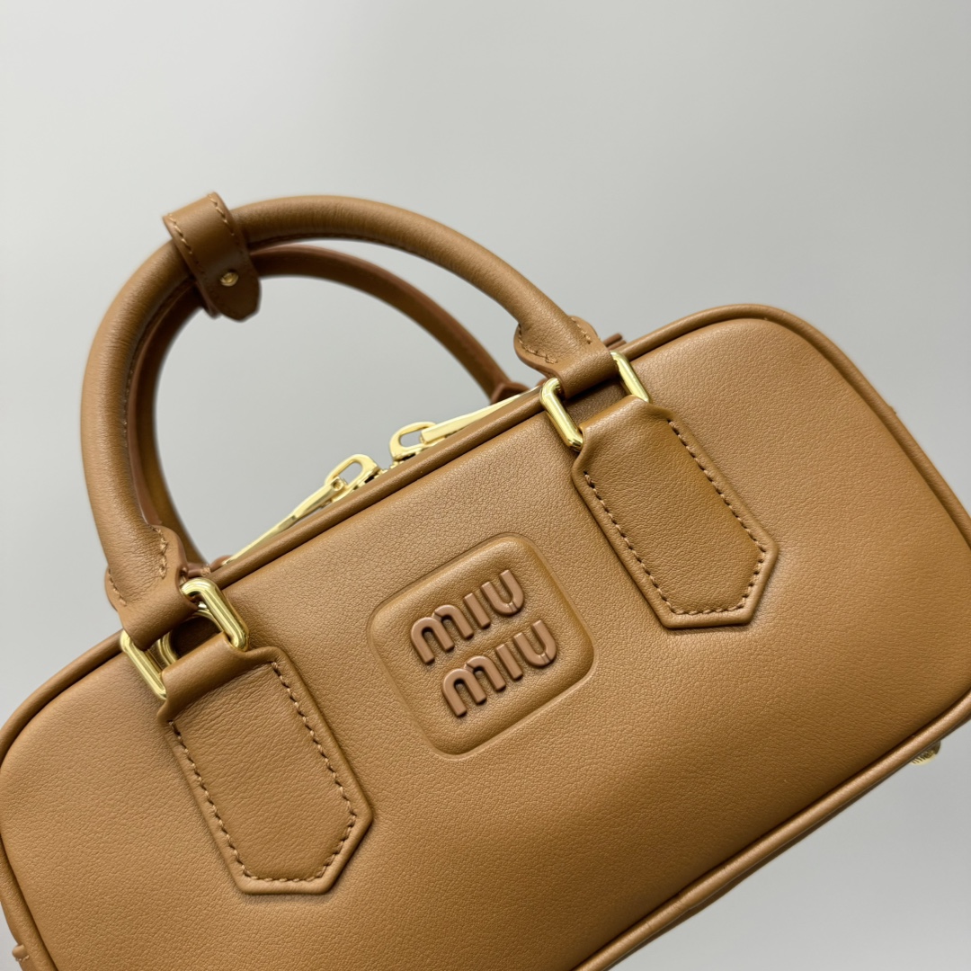 Miu Miu Cognac Napa