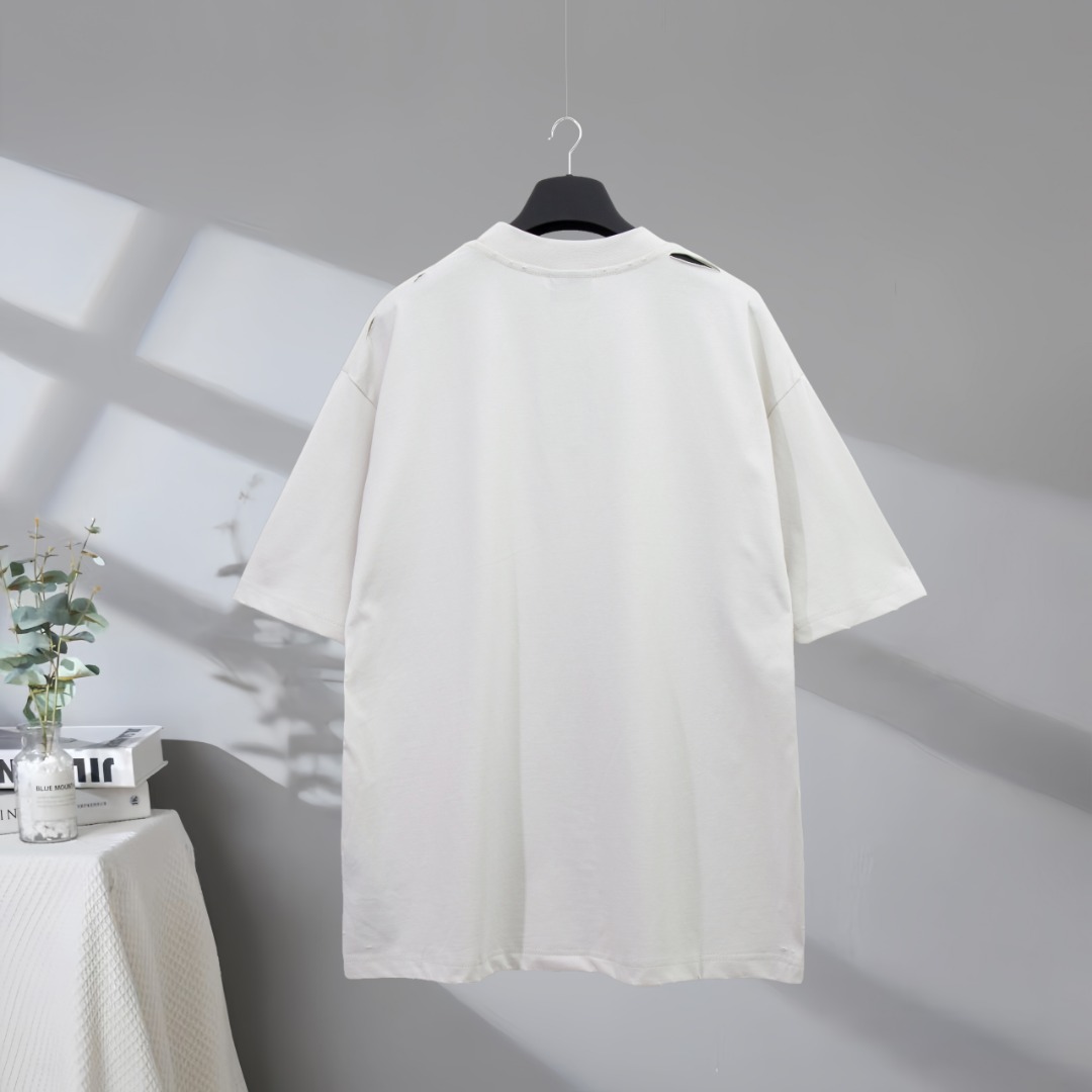 P80 Máxima calidad en el mercado BALENCIAGA/Balenciaga 2025SS, última colección de caras sonrientes, camiseta de manga …