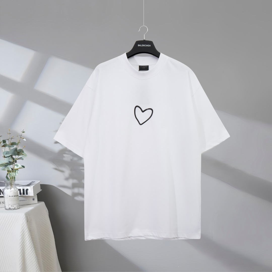 P85 Máxima calidad en el mercado BALENCIAGA/Balenciaga 2025SS Día de San Valentín chino Edición limitada Amor Logotipo …