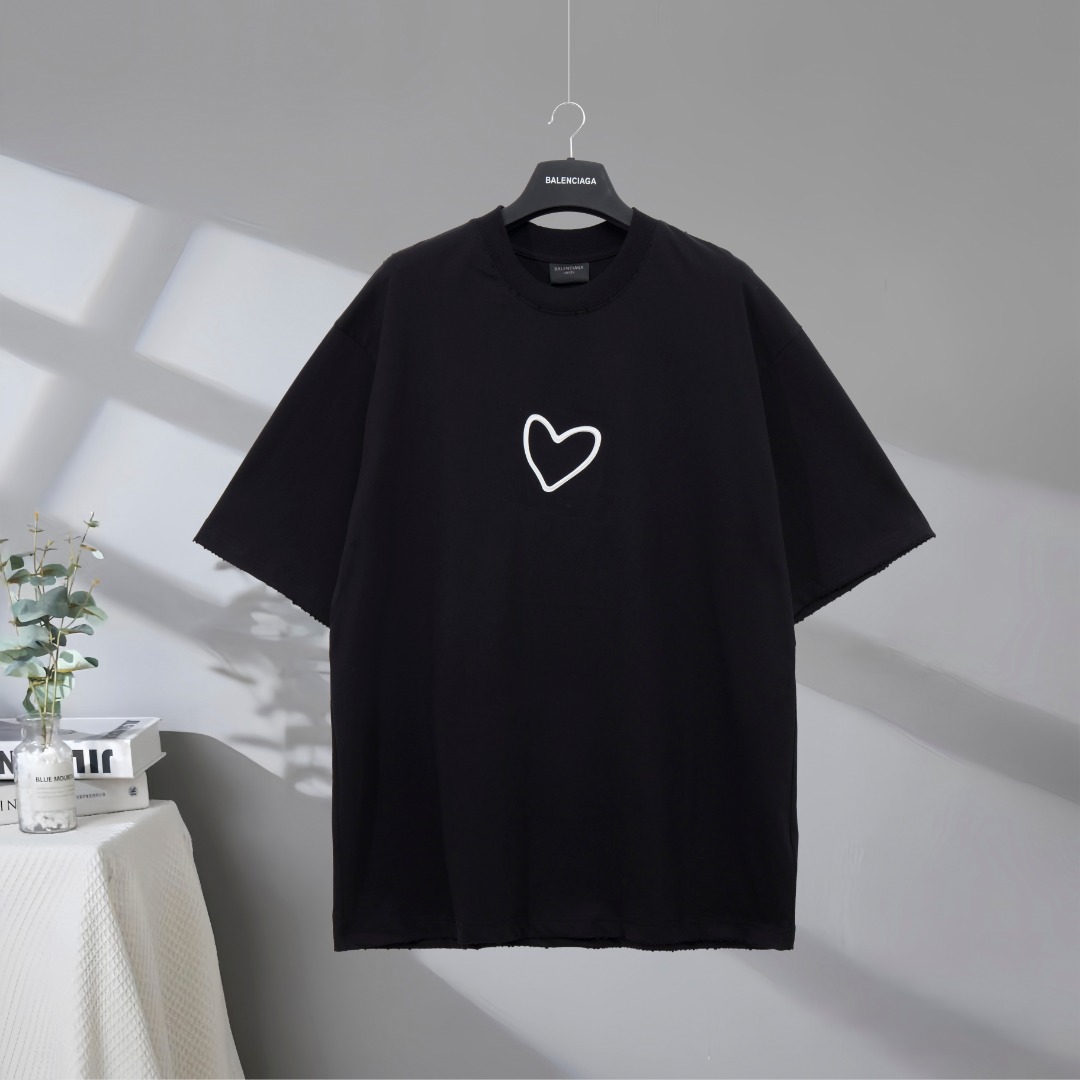 P85 Máxima calidad en el mercado BALENCIAGA/Balenciaga 2025SS Día de San Valentín chino Edición limitada Amor Logotipo …
