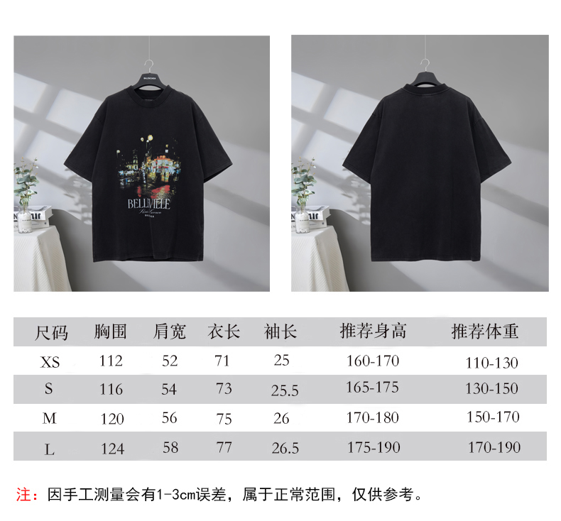 P85 尺码表