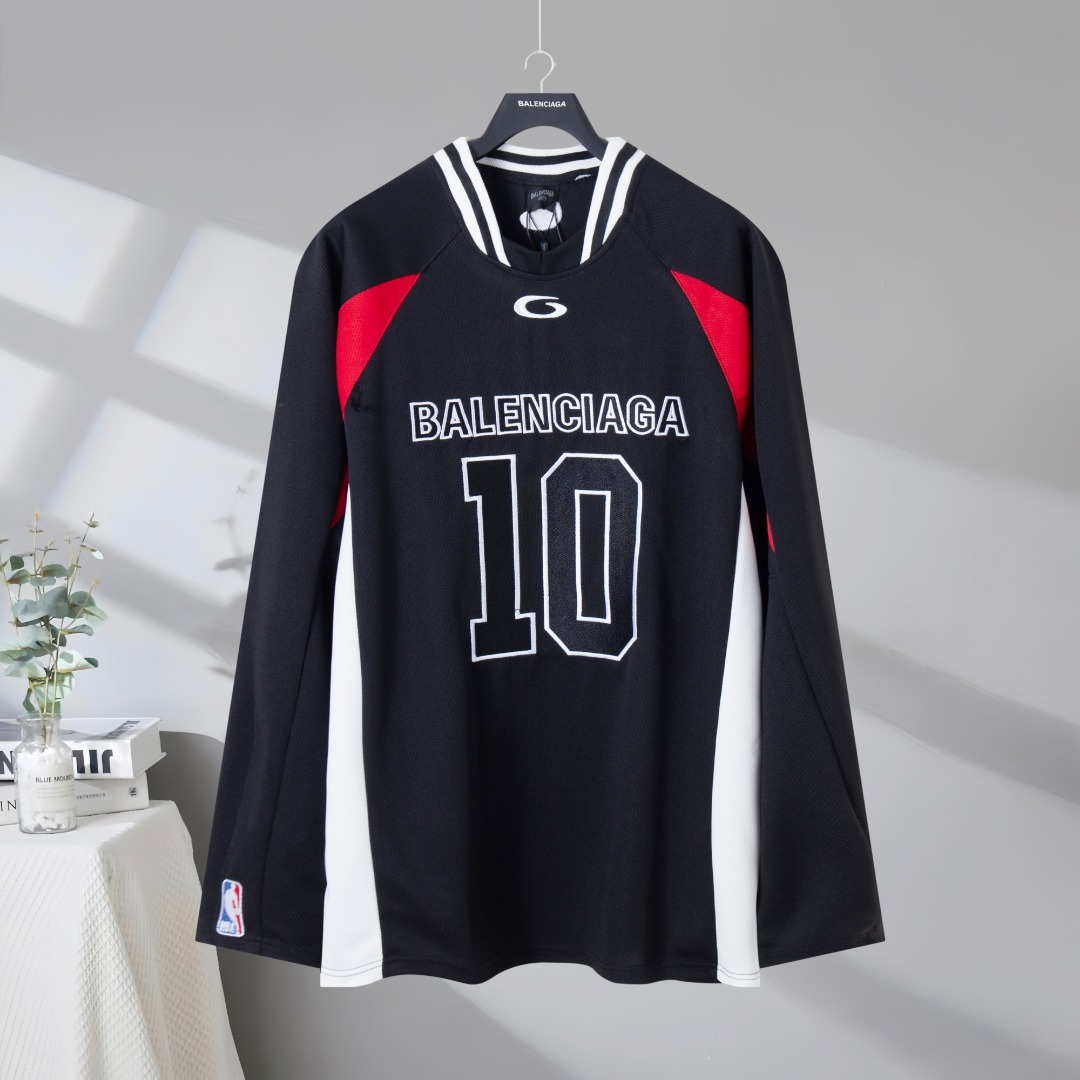 P125 (Nota: tela de malla) Máxima calidad en el mercado BALENCIAGA/Balenciaga 2026SS nueva serie conjunta de la NBA con…