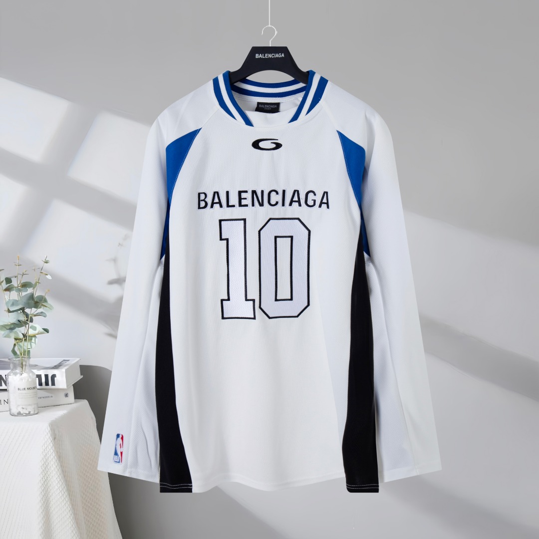 P125 (Nota: tela de malla) Máxima calidad en el mercado BALENCIAGA/Balenciaga 2026SS nueva serie conjunta de la NBA con…