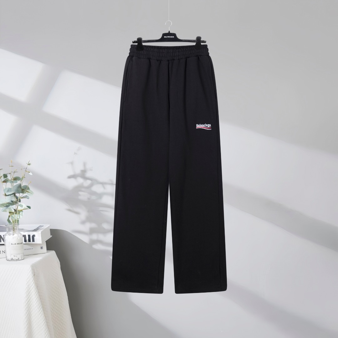 P125 Máxima calidad en el mercado BALENCIAGA/Balenciaga 2026SS Classic Coke pantalones deportivos y pantalones bordados…