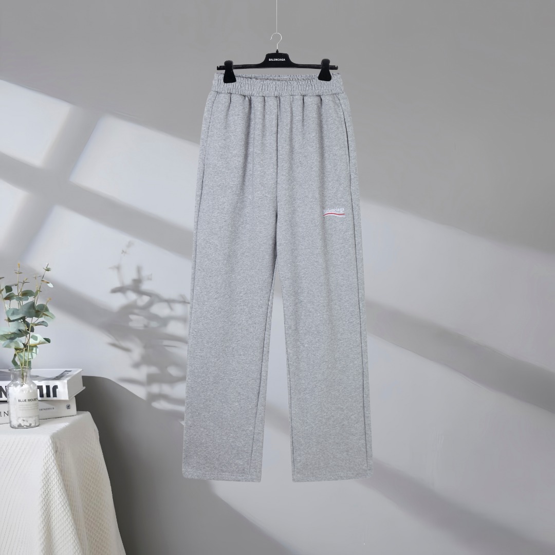 P125 Máxima calidad en el mercado BALENCIAGA/Balenciaga 2026SS Classic Coke pantalones deportivos y pantalones bordados…