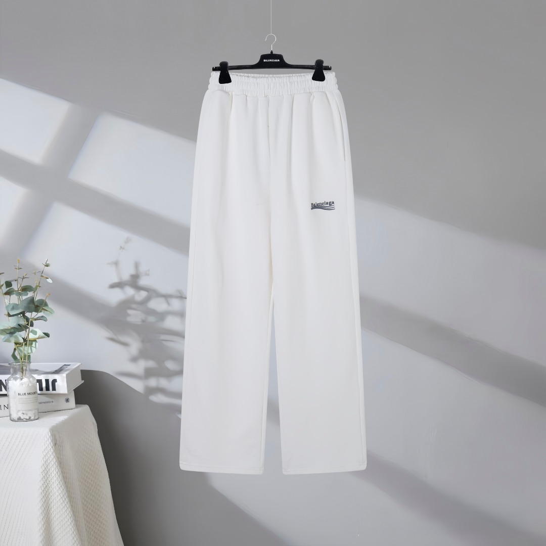 P125 Máxima calidad en el mercado BALENCIAGA/Balenciaga 2026SS Classic Coke pantalones deportivos y pantalones bordados…