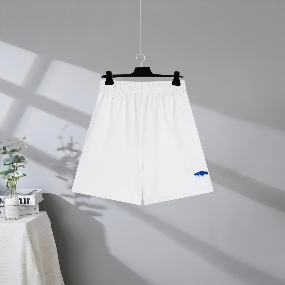P95 Máxima calidad en el mercado BALENCIAGA/Balenciaga 2026SS disuelto 3Blogo pantalones cortos estampados bordados El …