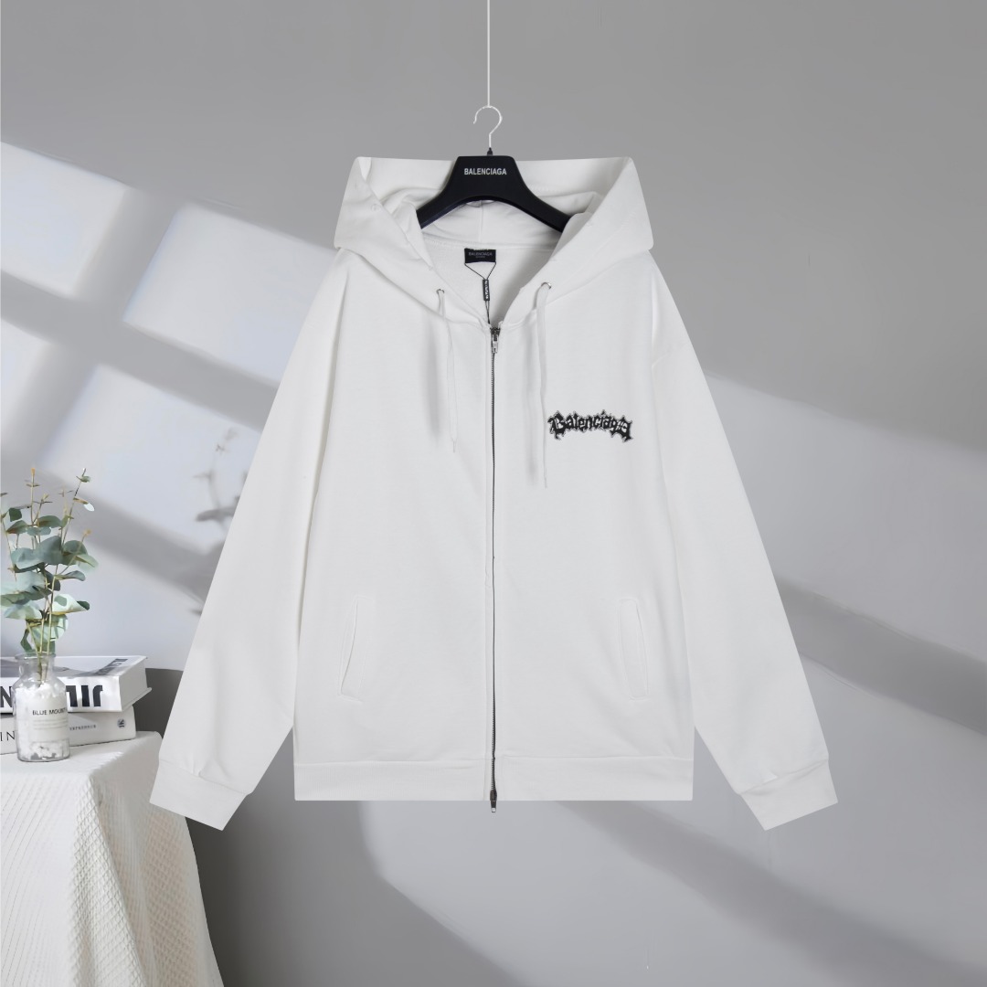 P165 Máxima calidad en el mercado BALENCIAGA/ Balenciaga 2026SS salon de couture sudadera con estampado de roca oscura …