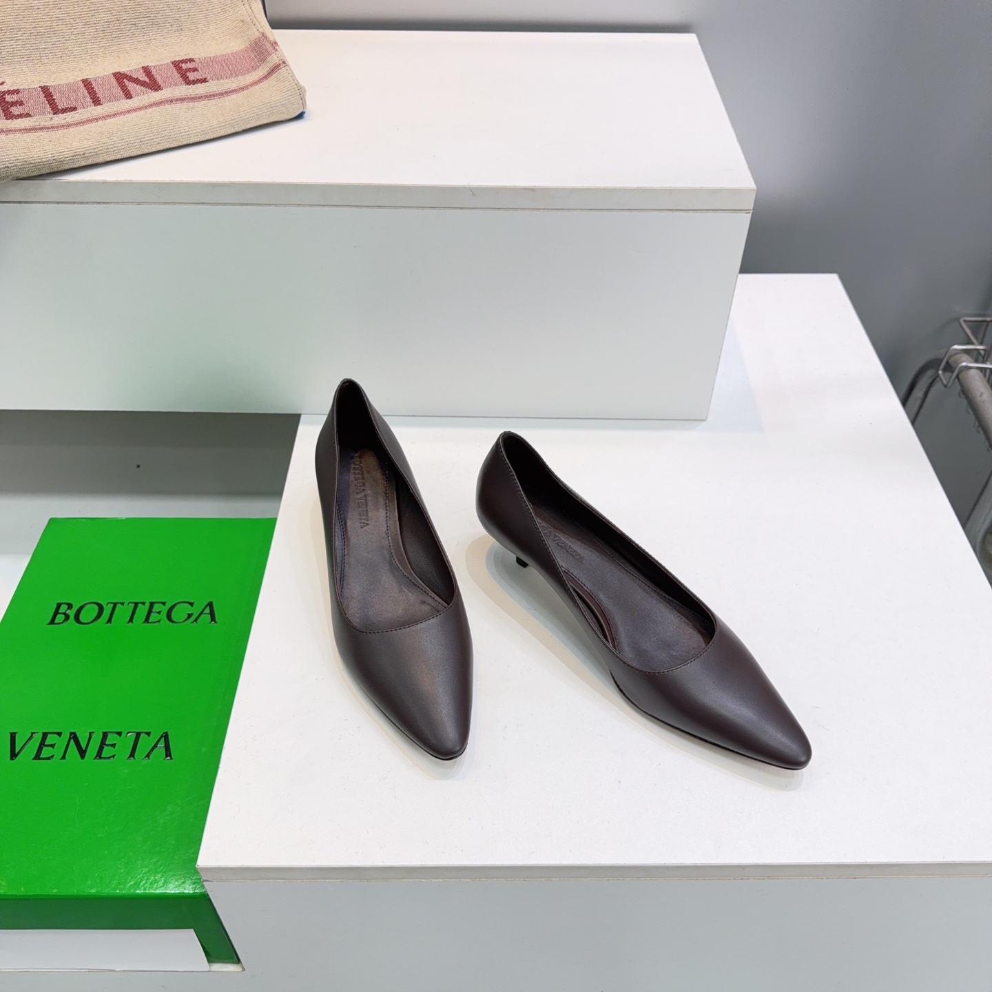 BV Kitten Heel Pumps