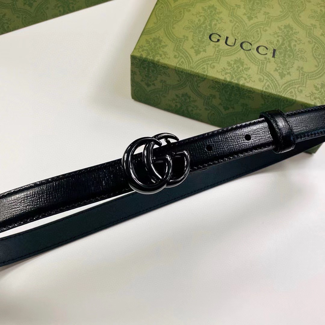 Gucci古奇官网经典正品规格2.0cm原版品质头层小牛皮搭配进口底