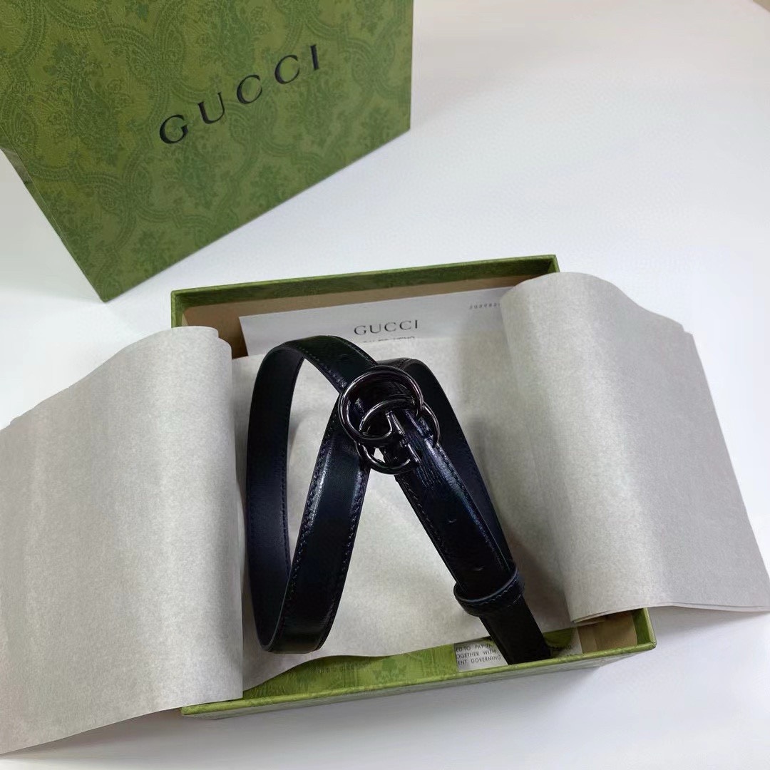 Gucci古奇官网经典正品规格2.0cm原版品质头层小牛皮搭配进口底