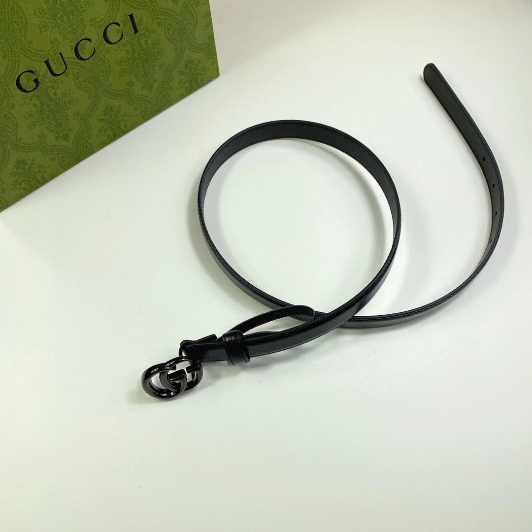 Gucci古奇官网经典正品规格2.0cm原版品质头层小牛皮搭配进口底