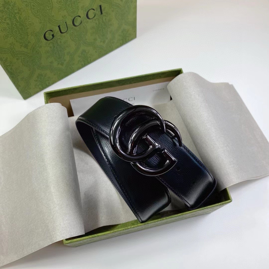 Gucci古奇官网经典正品规格4.0cm原版品质头层小牛皮搭配进口底