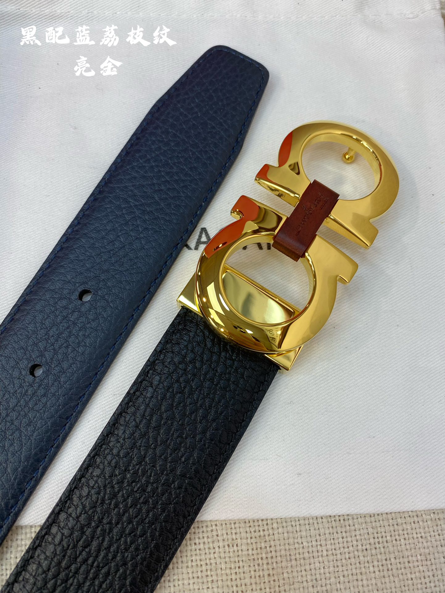 Ferragamo Haute Couture Luxury Atelier Designer Belt Tie Accessories Ref