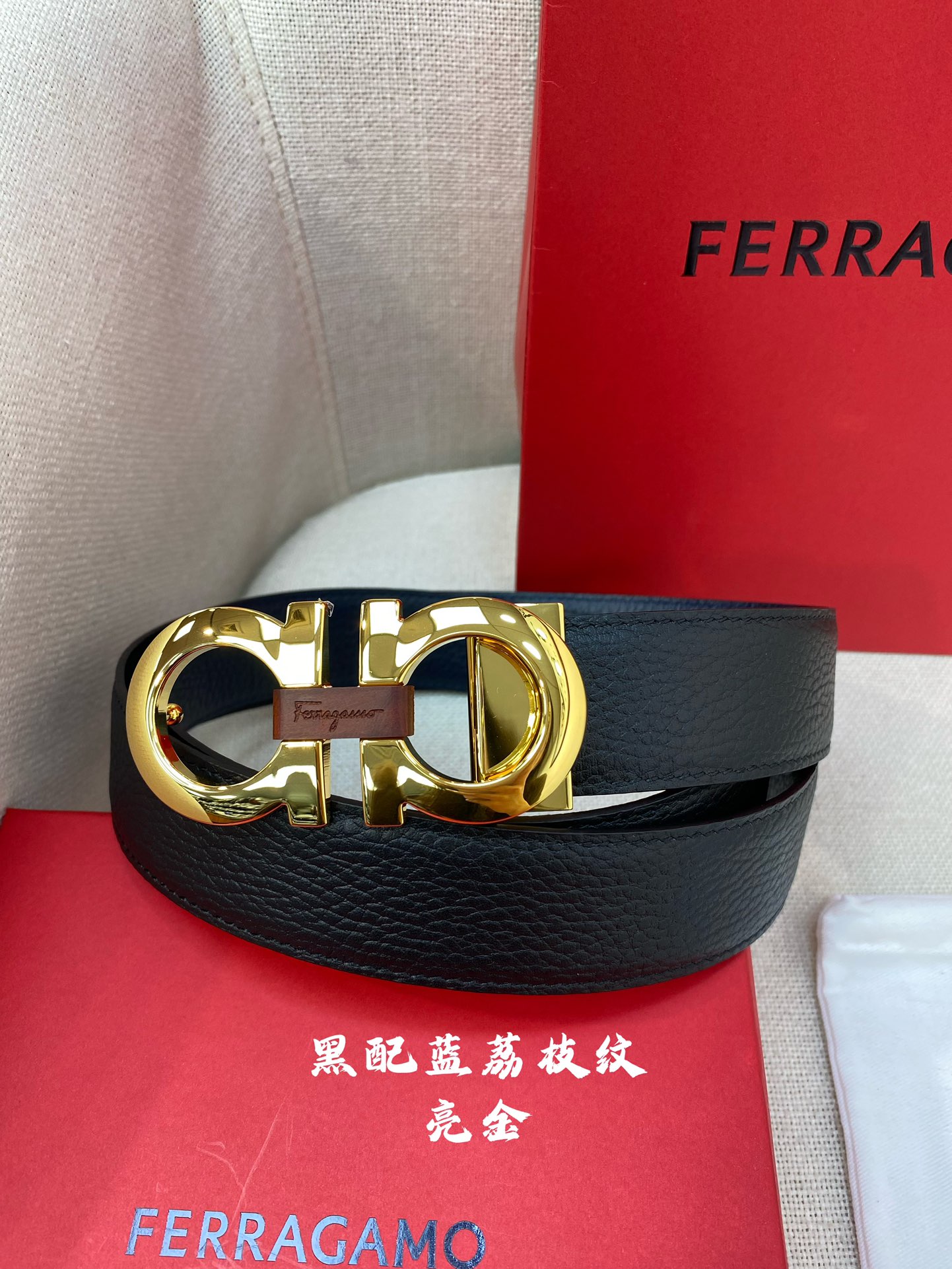 菲拉格慕 Ferragamo 高定典藏奢华工坊高定皮带腰带配饰 #DDBCF70F 3
