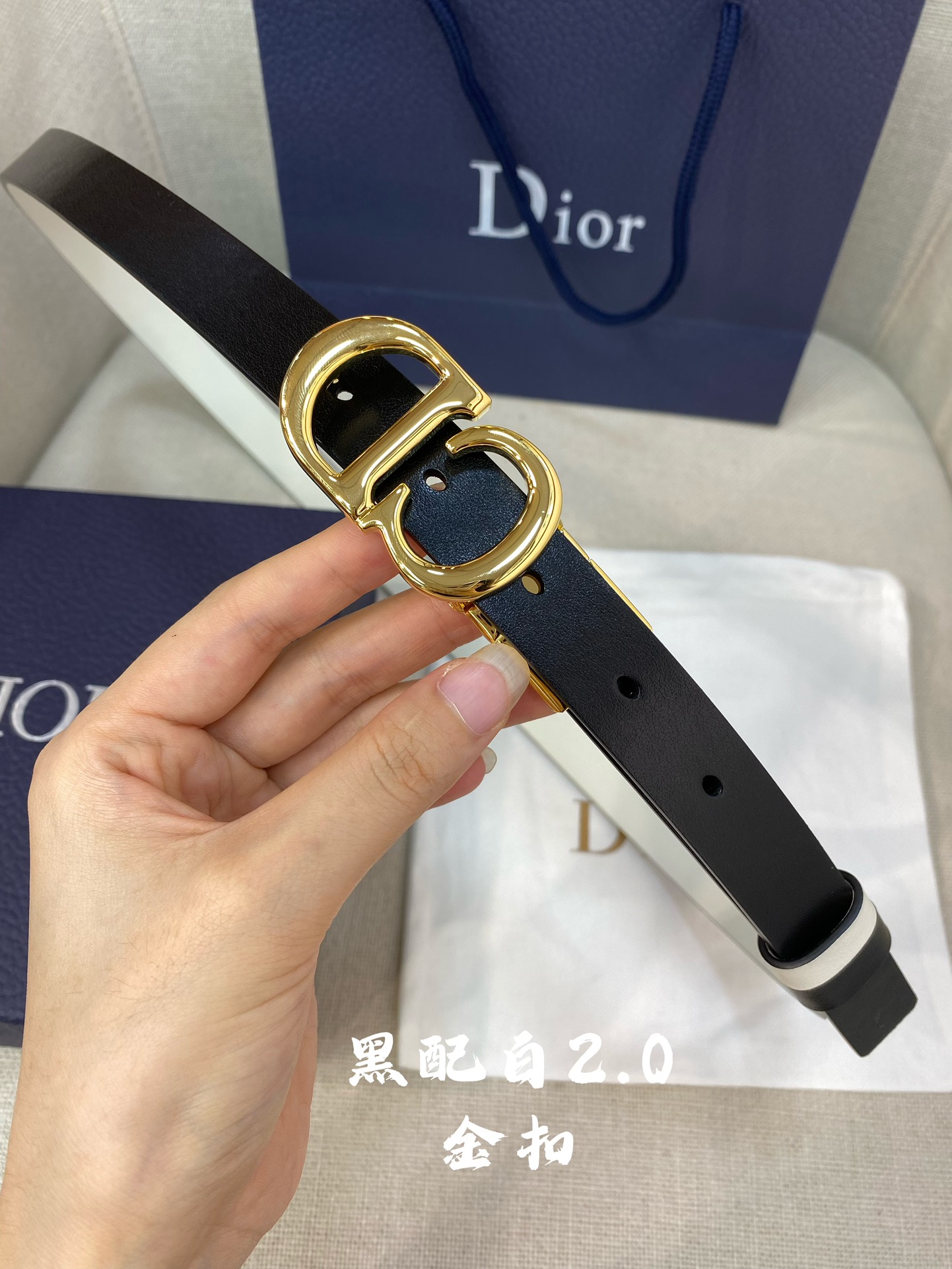 Dior迪奧新款官網系列明星走秀款全力打造精緻優雅心備佳品五金採用精湛的處理工藝進口貴族牛皮適用百搭腰飾