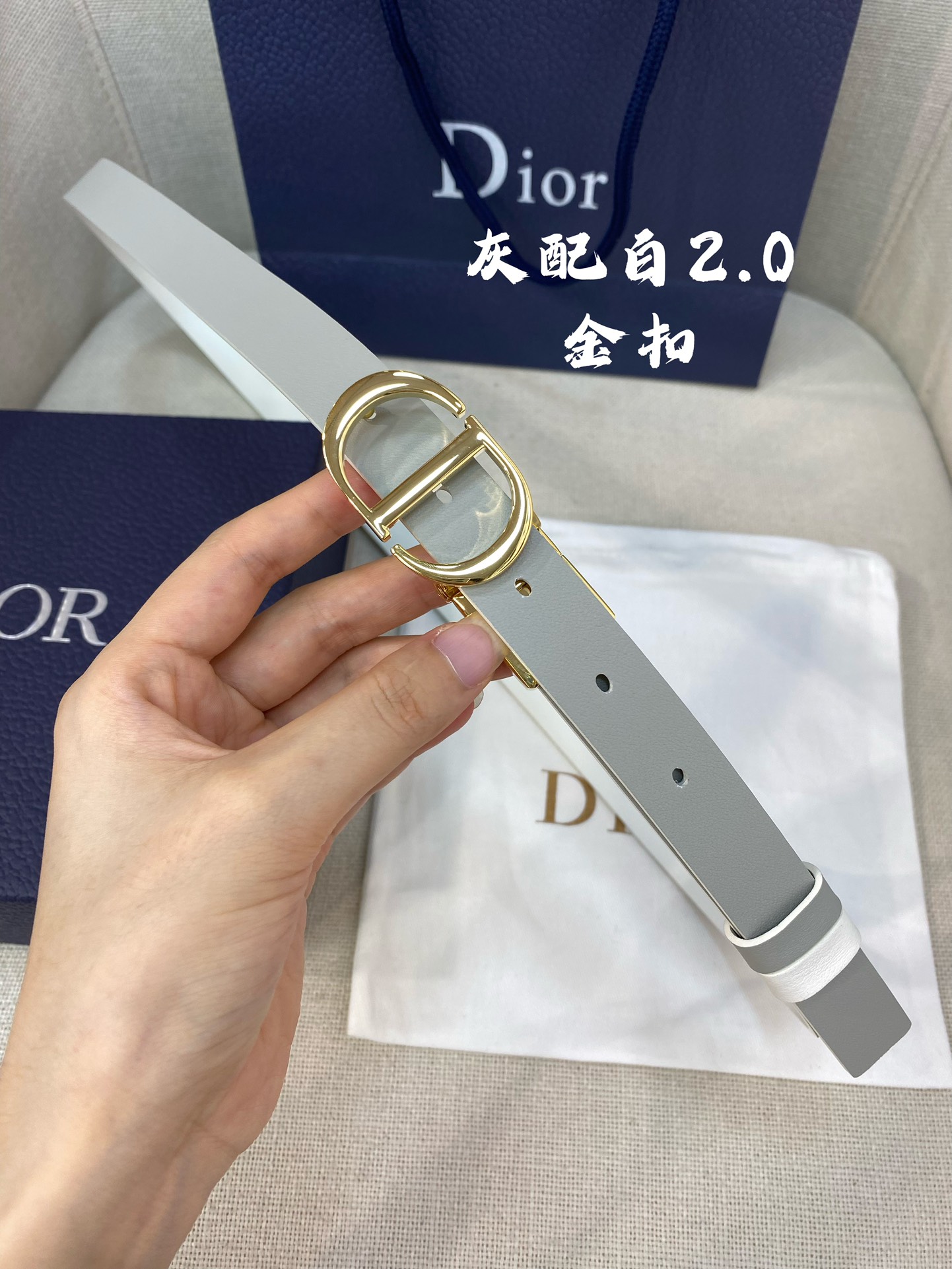 Dior迪奧新款官網系列明星走秀款全力打造精緻優雅心備佳品五金採用精湛的處理工藝進口貴族牛皮適用百搭腰飾