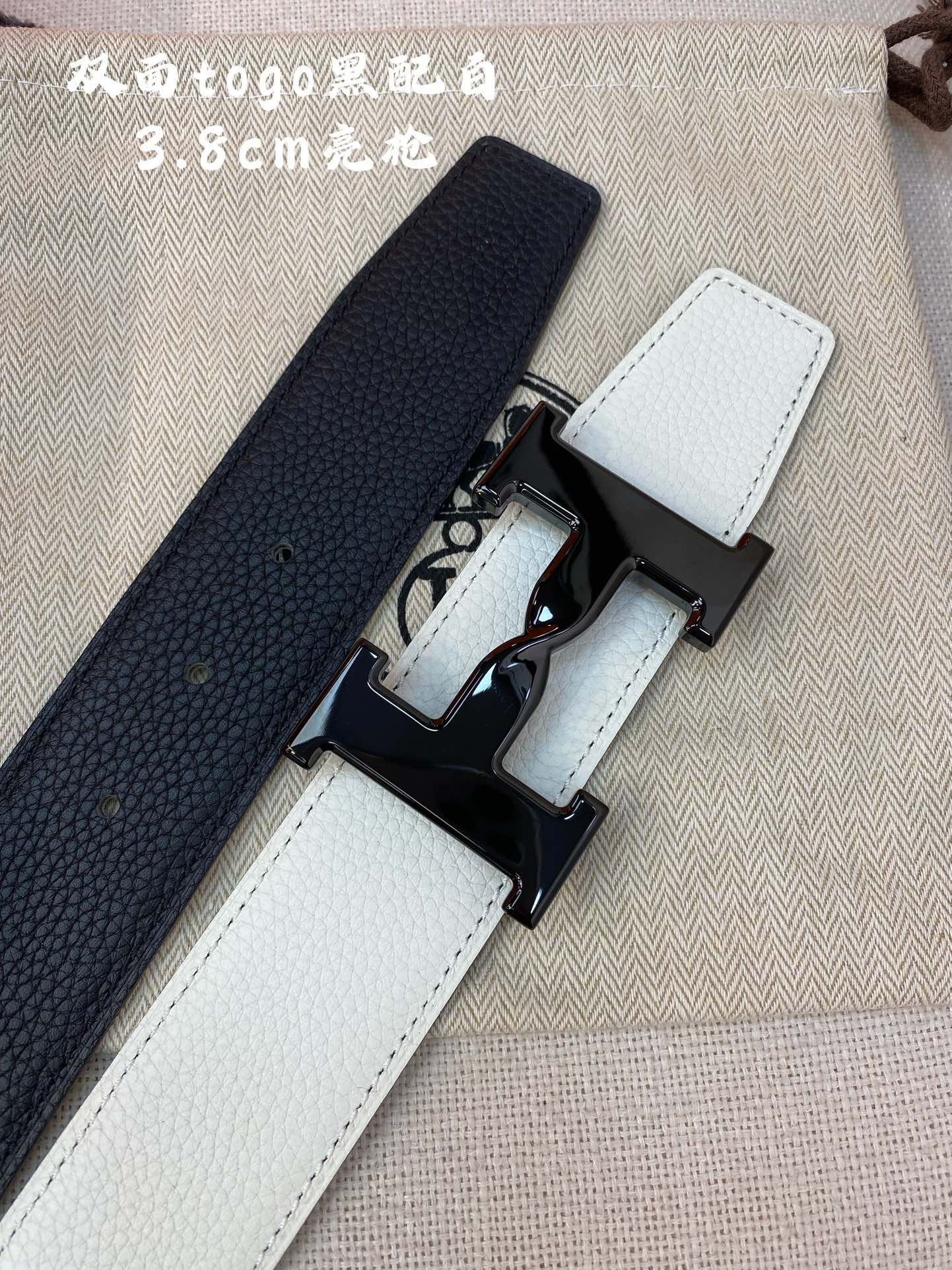 Hermes-HBELTBUCKLE&REVERSIBLELEATHERSTRAmm爱马仕专柜同步进口e