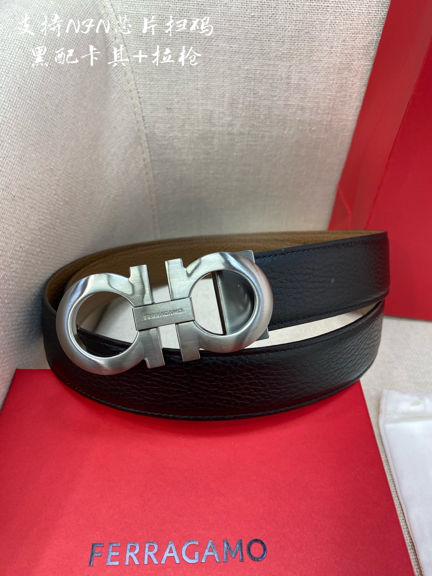[Ferragamo Belts]FerragamoWidth 3.5cm Haute Couture Men