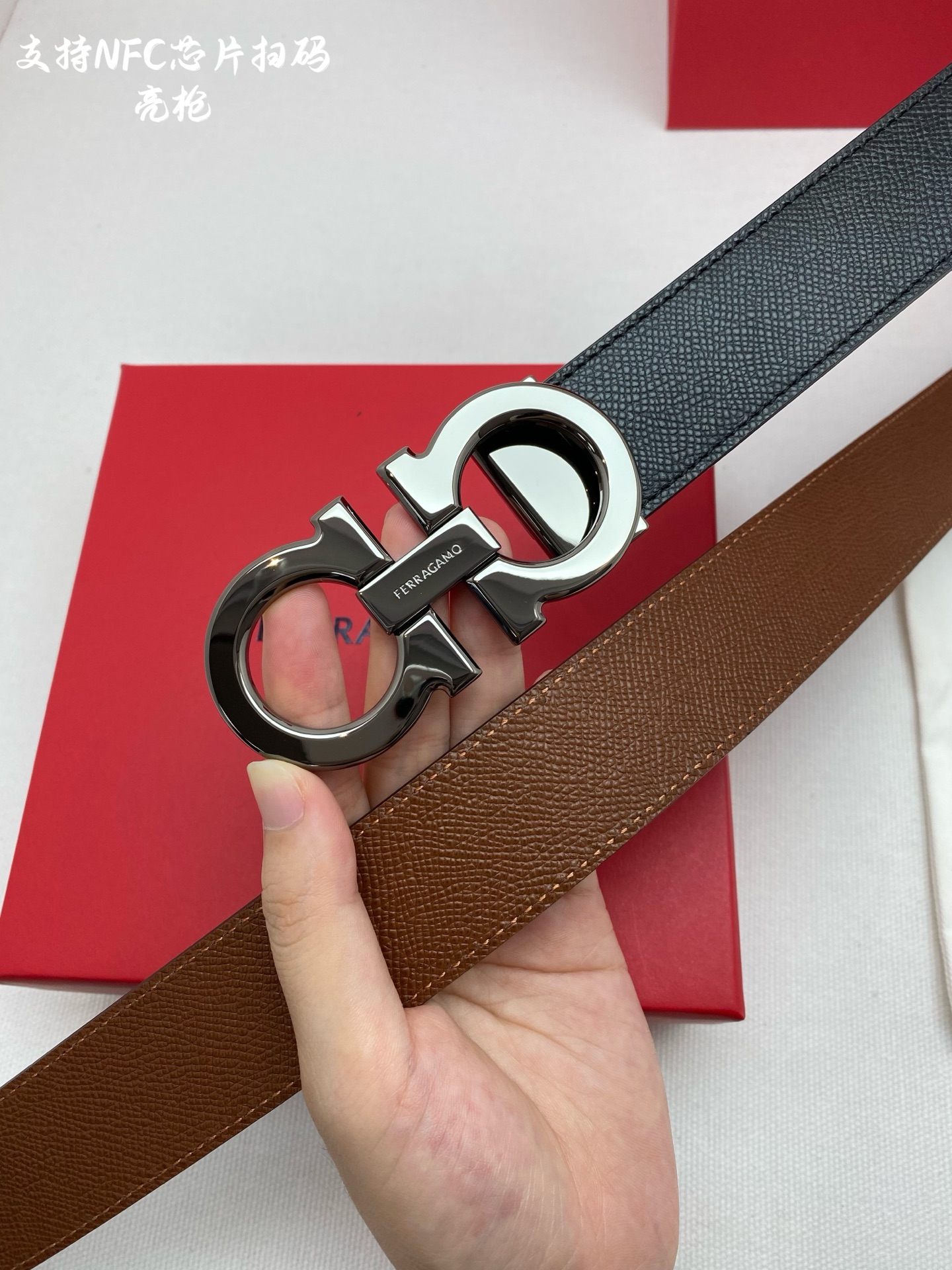 F3.5cm高级定制款男士皮带 ，双面进口牛皮，自行选择搭配 真材实料 很有质感 时尚经典不失风范 可自