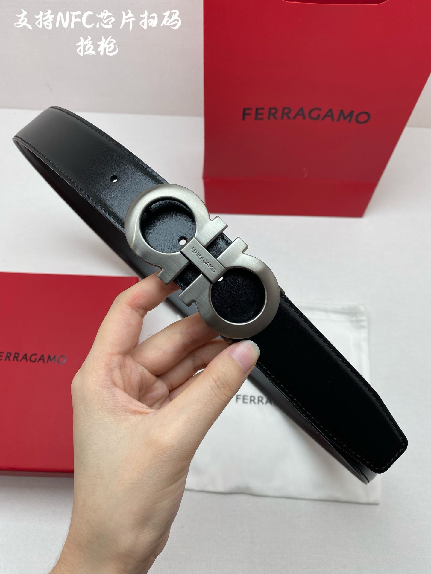 F3.5cm高级定制款男士皮带 ，双面进口牛皮，自行选择搭配 真材实料 很有质感 时尚经典不失风范 可自