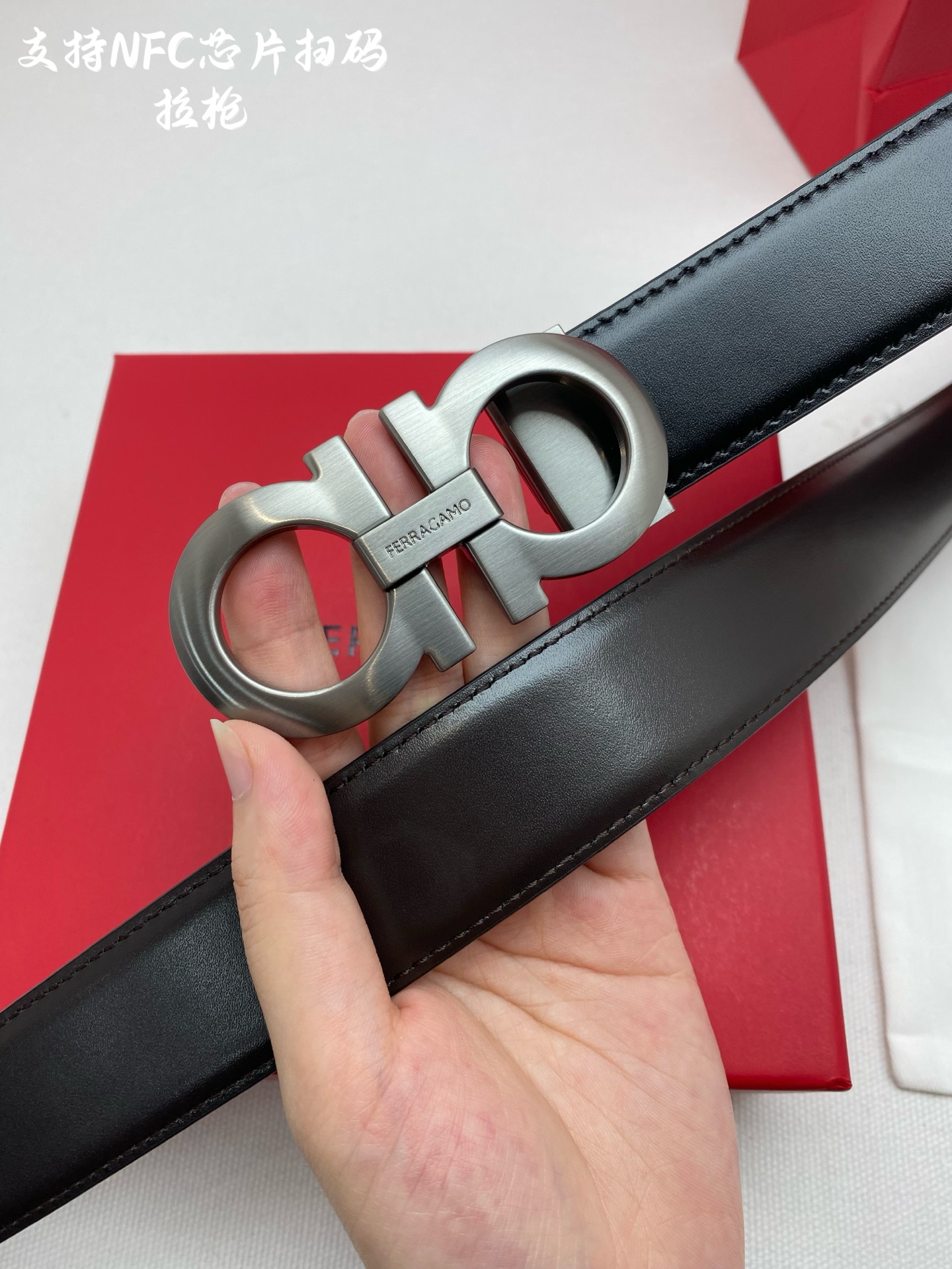 F3.5cm高级定制款男士皮带 ，双面进口牛皮，自行选择搭配 真材实料 很有质感 时尚经典不失风范 可自