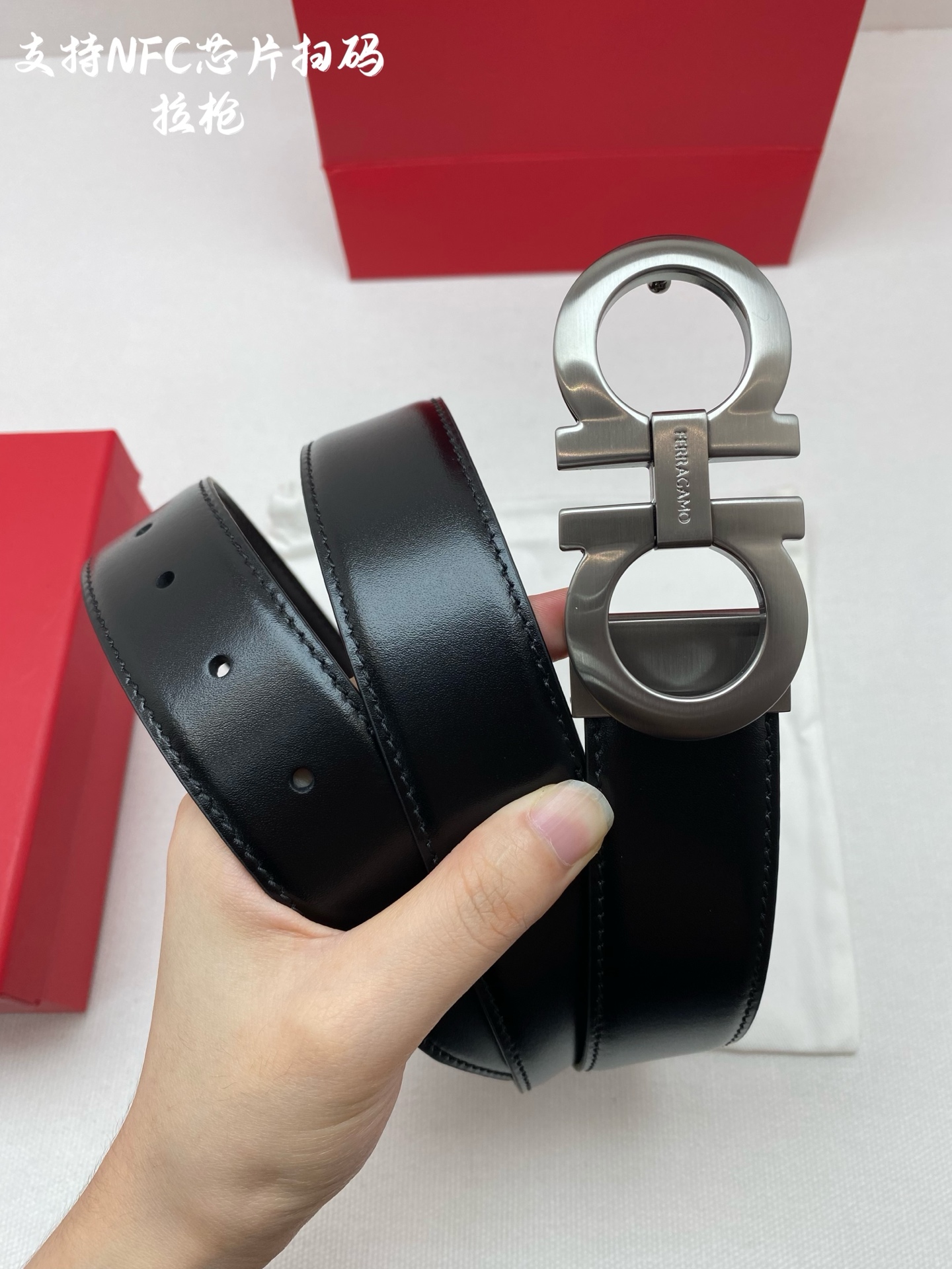 F3.5cm高级定制款男士皮带 ，双面进口牛皮，自行选择搭配 真材实料 很有质感 时尚经典不失风范 可自