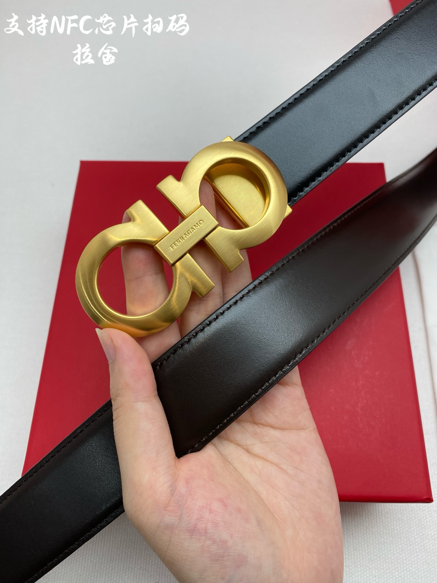 F3.5cm高级定制款男士皮带 ，双面进口牛皮，自行选择搭配 真材实料 很有质感 时尚经典不失风范 可自