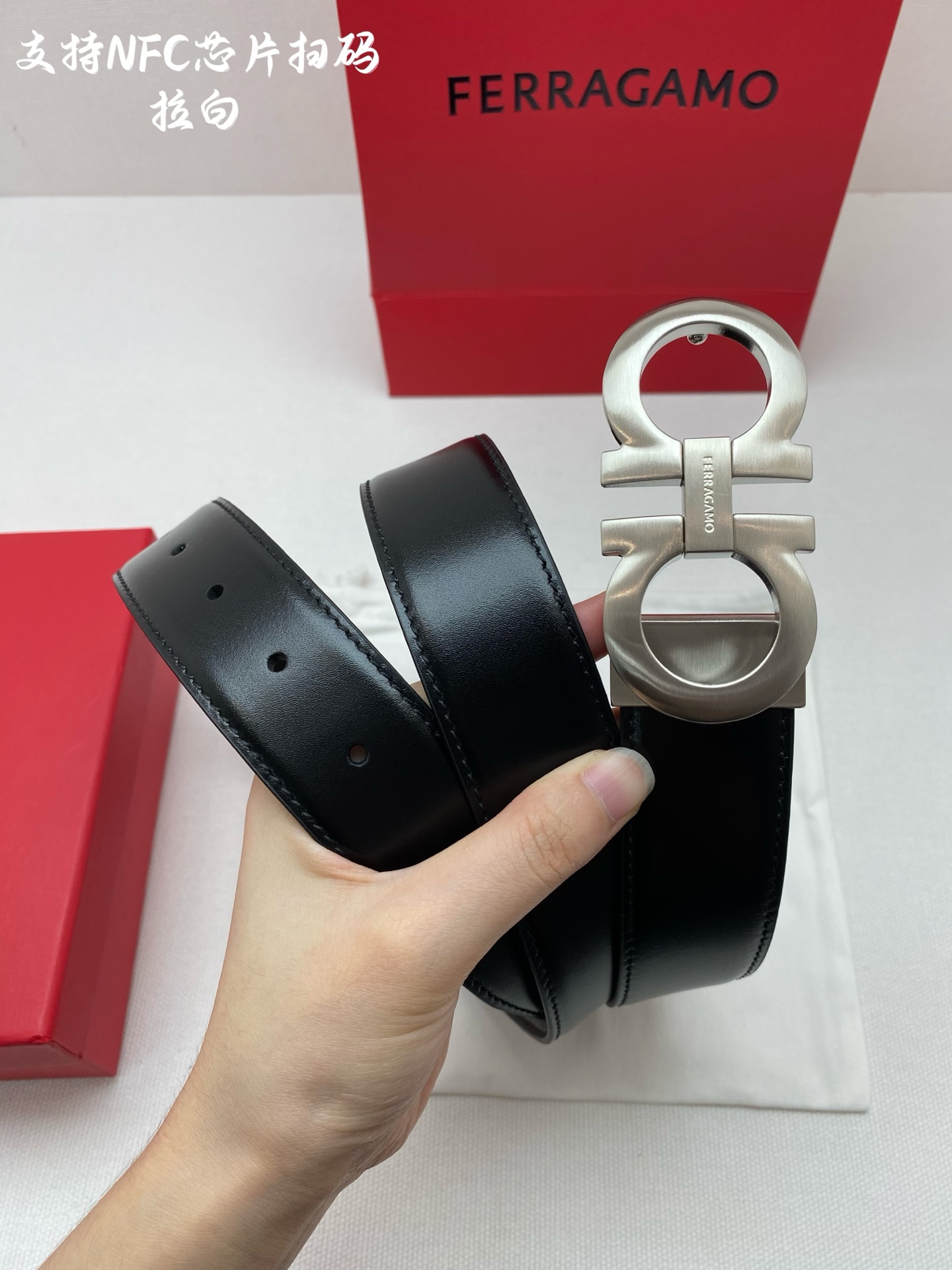 F3.5cm高级定制款男士皮带 ，双面进口牛皮，自行选择搭配 真材实料 很有质感 时尚经典不失风范 可自