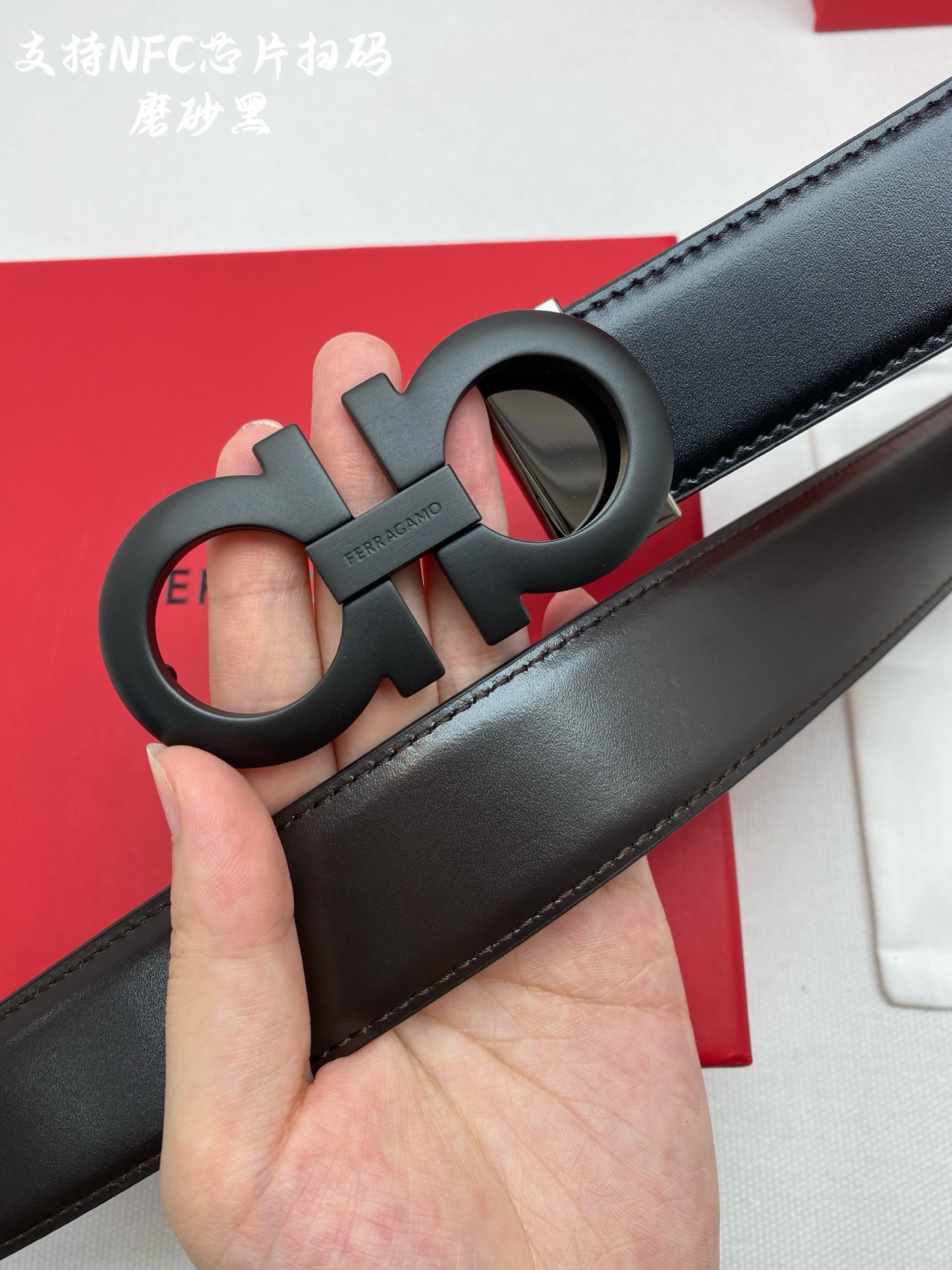 F3.5cm高级定制款男士皮带 ，双面进口牛皮，自行选择搭配 真材实料 很有质感 时尚经典不失风范 可自