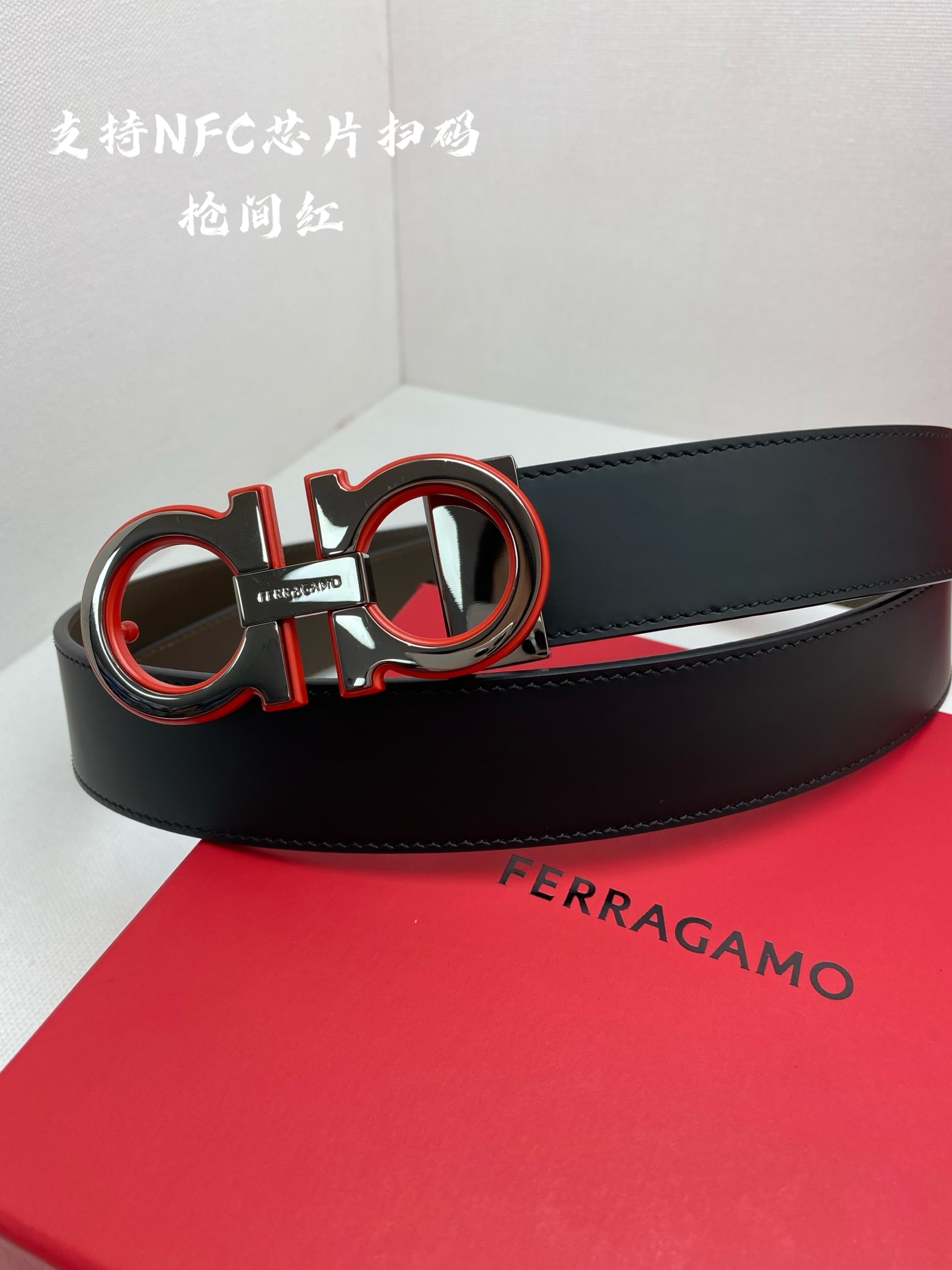 Ferragamo 代购级 菲拉格慕 ，双面进口牛皮，自行选择搭配 真材实料 很有质感 不失风范 可自行裁剪