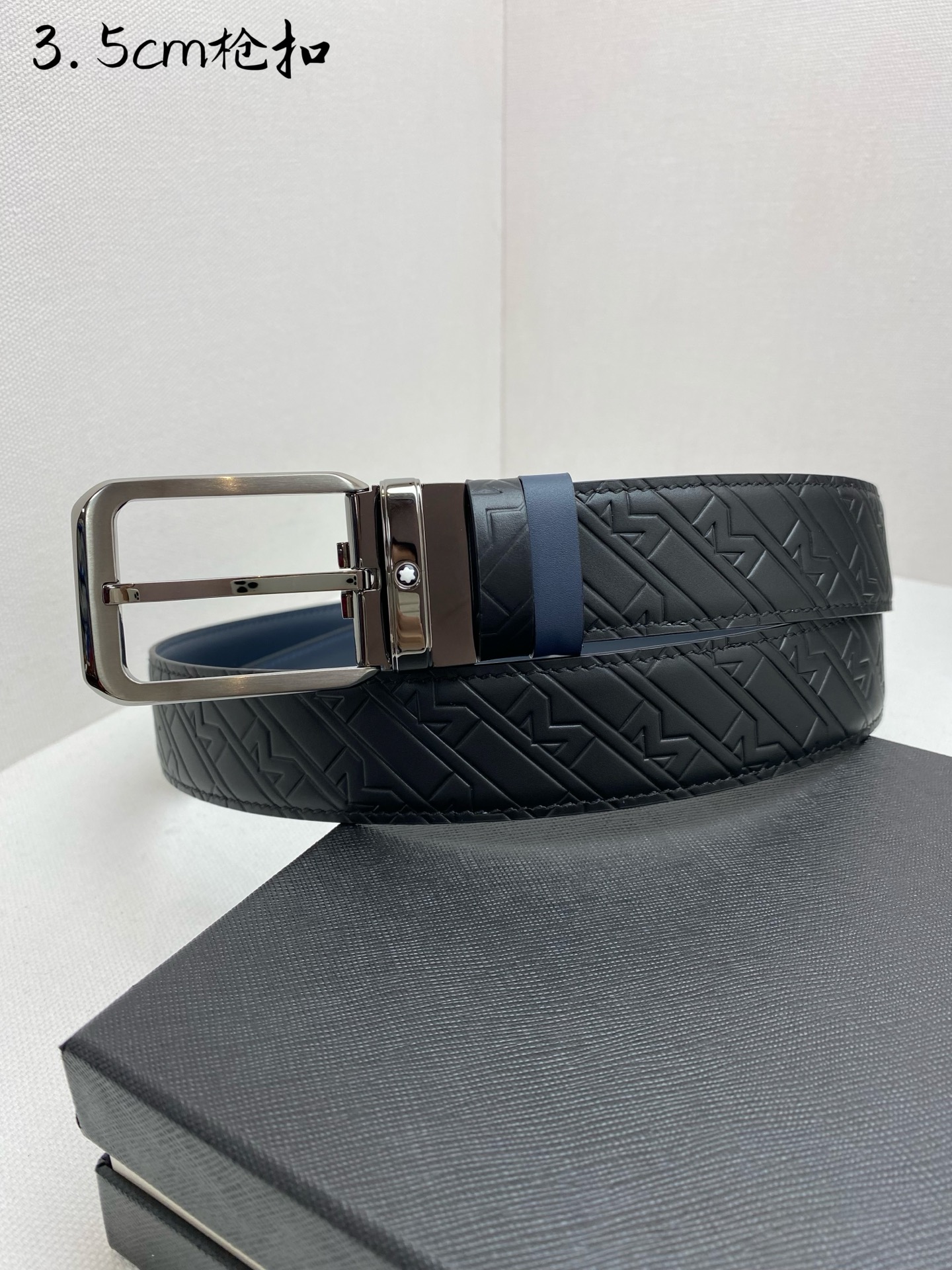 NO:678014,Montblanc Montblanc 3.5cm wide, made of first-layer cowhide, fine pin buckle, free-cut business casual belt, belt, montblanc, cowhide19860909Montblanc万宝龙 宽3.5cm 采用头层牛皮 精品针式扣头 自由裁剪商务休闲皮带,皮带,montblanc,cowhide,Belt