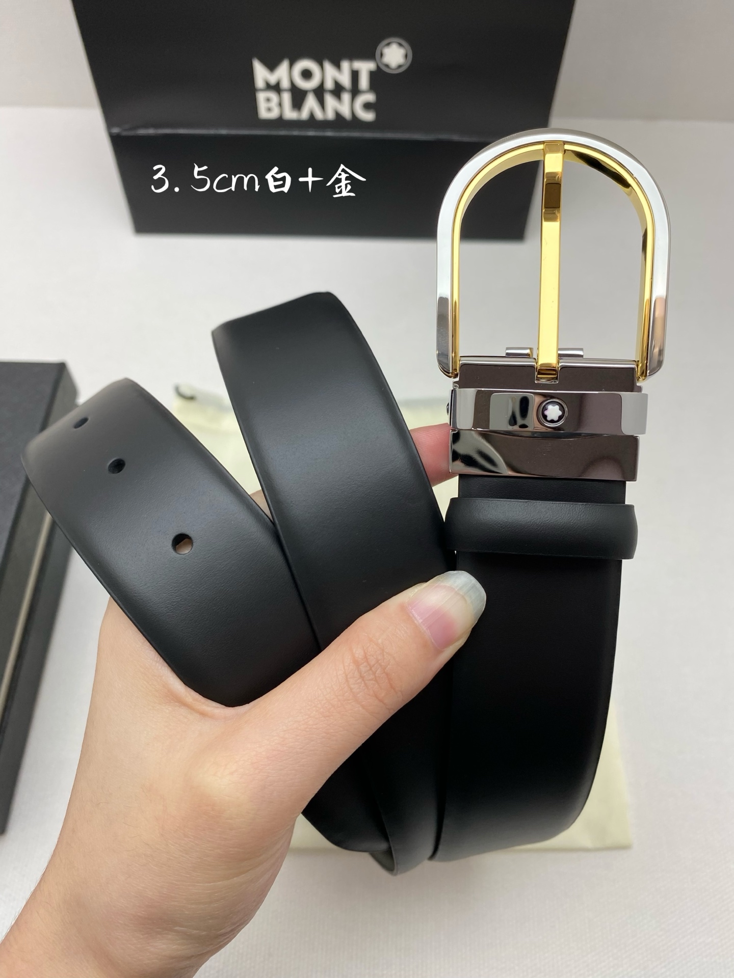 Montblanc belte Montblanc 3,5cm — photo 4