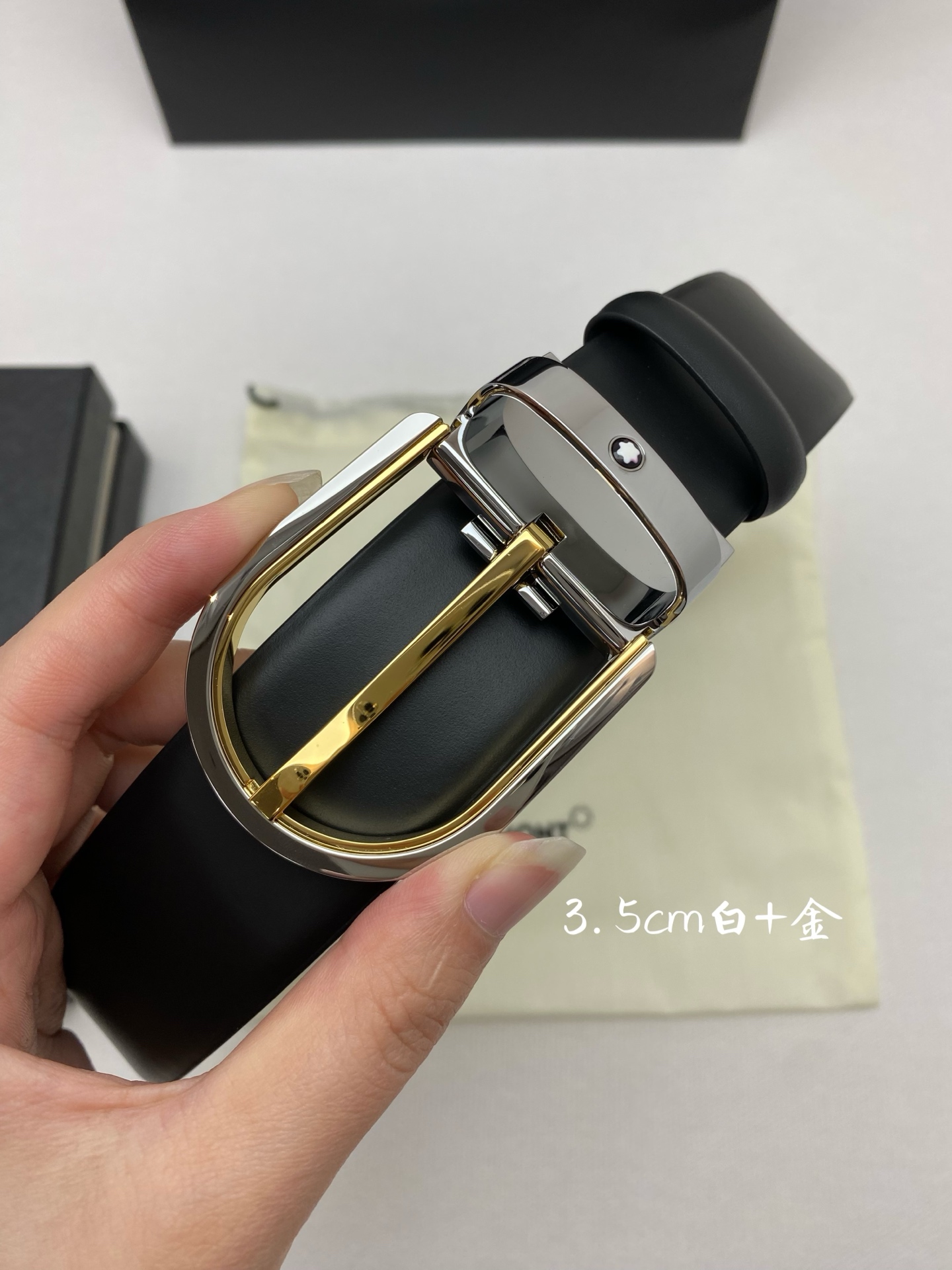 Montblanc belte Montblanc 3,5cm — photo 5