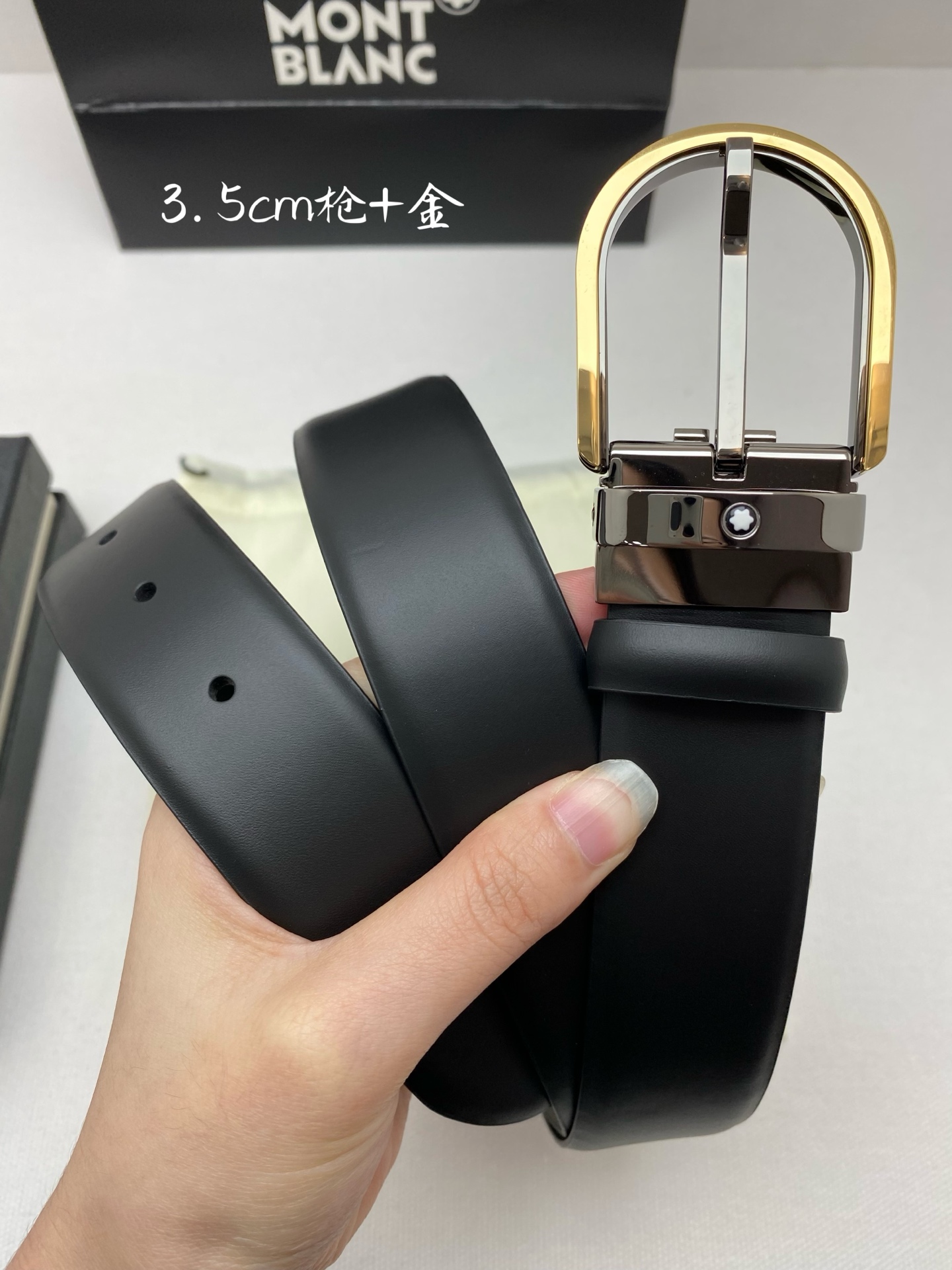 Montblanc belt Montblanc 3.5cm — photo 4