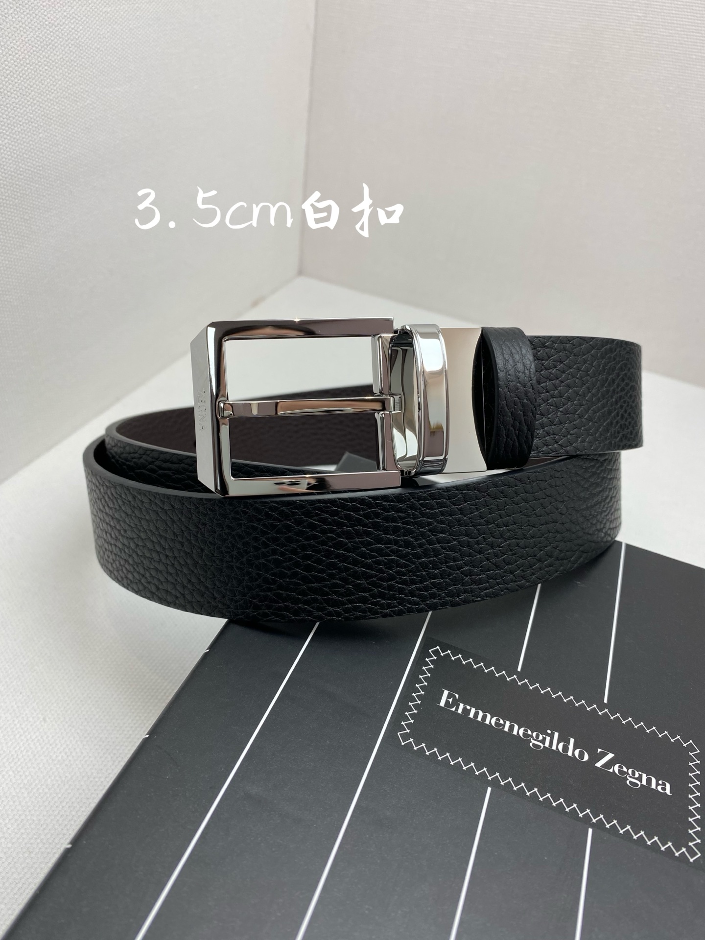 NO:703865,Zegna men's belt - width 35MM 316 quality buckle, exquisitely crafted, imported calfskin, unique design process, soft to the touch, can be cut, belt, zegna, cowhide19860909杰尼亚男士腰带- 宽度35MM 316精品扣 精工打造 进口小牛皮 独特设计工艺 手感柔软 可以裁剪,皮带,zegna,cowhide,Belt