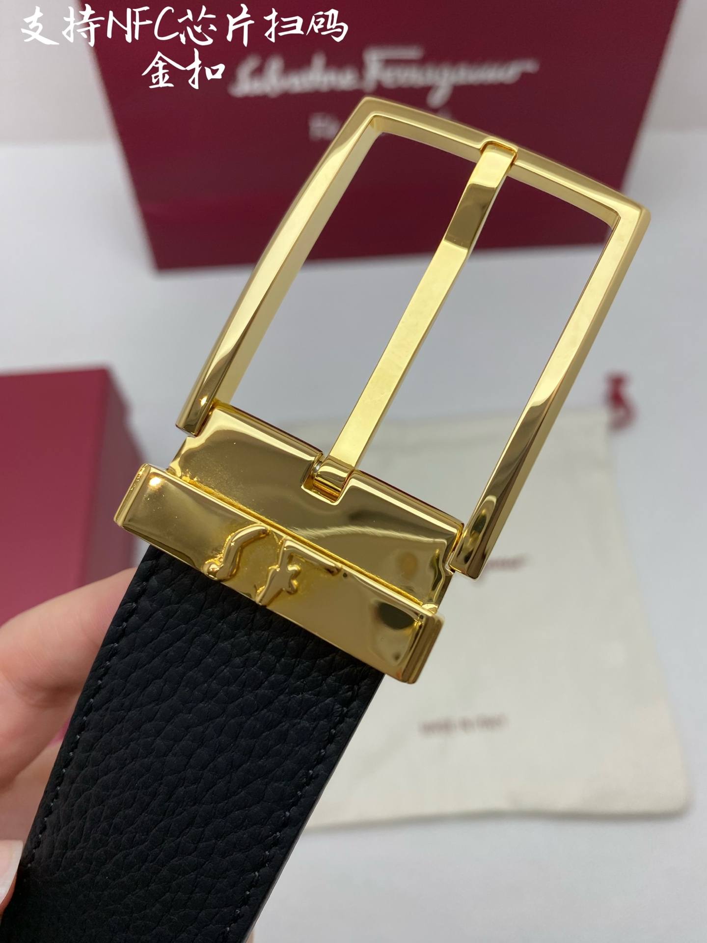 NFC-F3.5cm高级定制款男士皮带 ，双面进口牛皮，自行选择搭配 真材实料 很有质感 时尚经典不失风